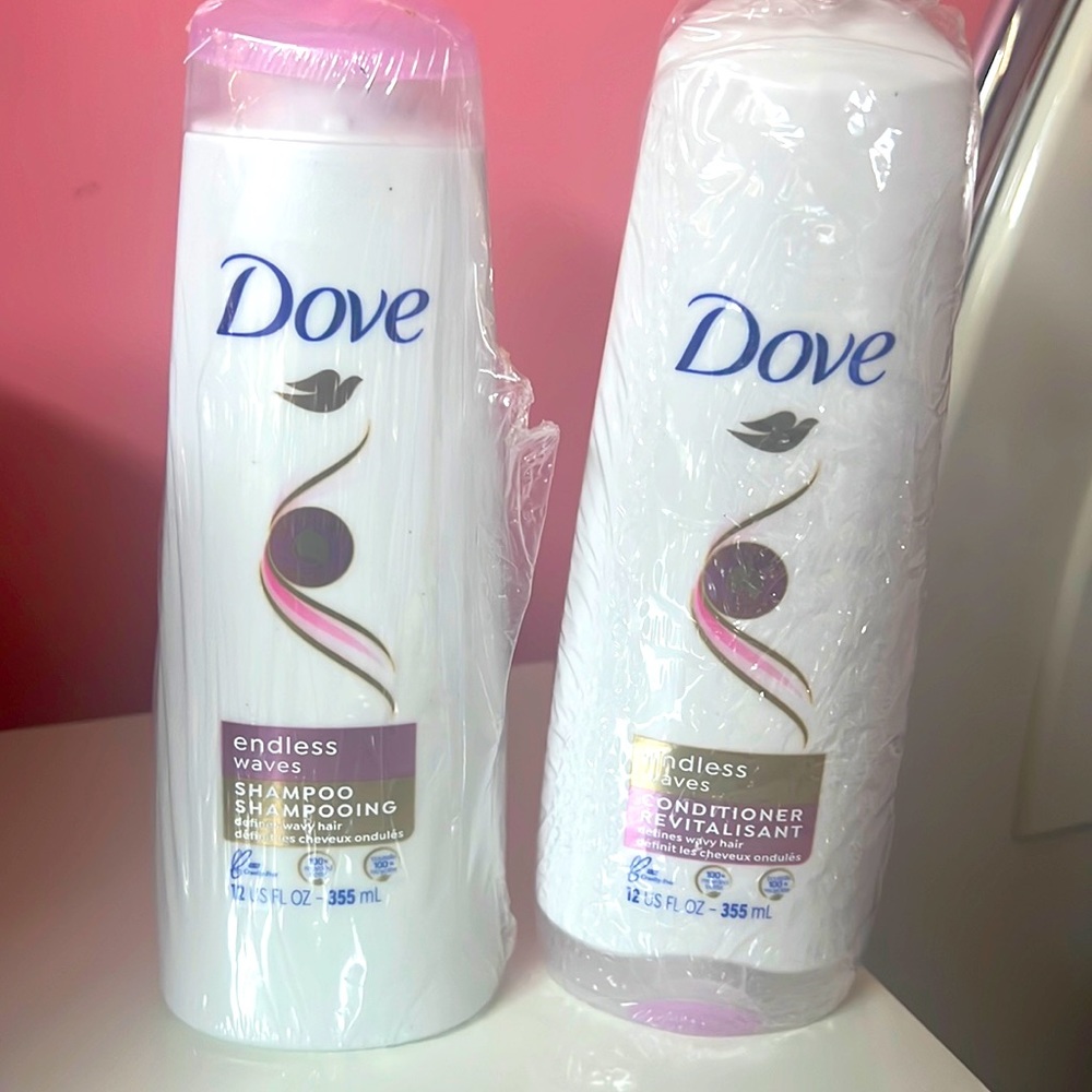Dove Endless Waves Shampoo & Conditoner NEW PRODUCT!!!